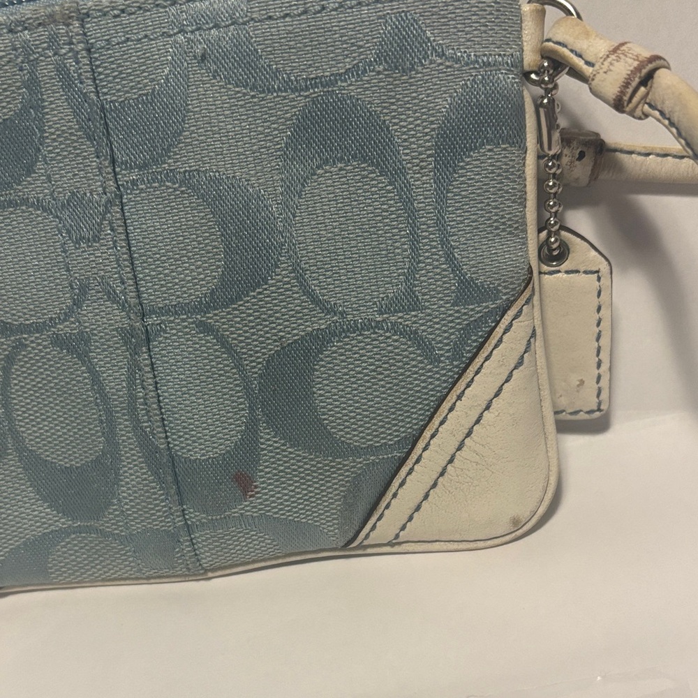 Coach Wristlet Set - Blue, Tan, and Pink - Picture 3 of 13
